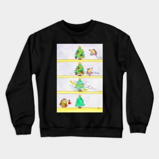 Christmas Ballet Cartoon Crewneck Sweatshirt